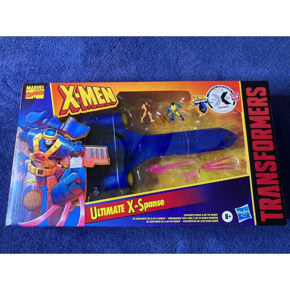 Transformers Marvel Comics XMen MashUp Ultimate X Panse  Black Bird New